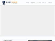 Tablet Screenshot of christsschoolalumni.org